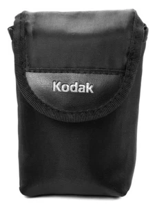 Kodak Compact Camera Bag Soft Black Nylon Pouch Case - Picture 1 of 2