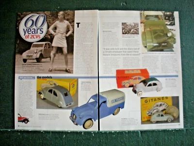Citroen 2 CV 60 years Dinky Norev Polistil Royal Cars Presidential Rolls Royce A - Image 1 of 4