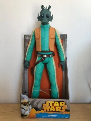 Figura de acción gigante Jakks Pacific Star Wars Greedo de 18 pulgadas de colección NUEVA SIN USAR, EN CAJA. Foto 1 de 4