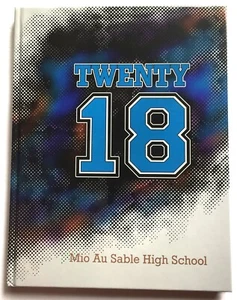 2018 Mio Ausable High School Annual Yearbook Mio, Michigan The Thunderbolt! - Picture 1 of 7