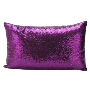 Fashion Sequins Sofa Bed Home Room Decoration Festival Pillow Case Cushion Cover - Picture 1 of 26