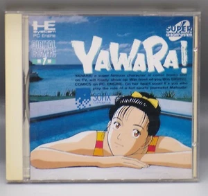 1992 Japanese PC ENGINE Yawara! CD ROM game TURBOGRAFX visual novel Judo Girl !! - Picture 1 of 3
