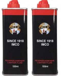 IMCO Benzin 2 x Das Original mit 133ml Feuerzeug Benzin auch für Zippo geeignet
