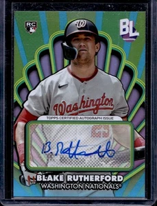 2024 Topps Big League #OAA-BR Blake Rutherford Opening Act Autographs - Picture 1 of 2