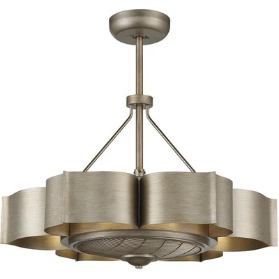 Savoy House Lighting 39-FD-125-53 Stockholm Indoor Ceiling Fan Silver Patina - Image 1 of 4
