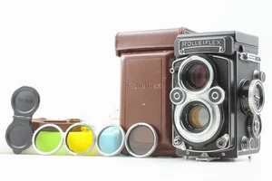 White Face [Near MINT w/ Case] Rolleiflex 3.5F Planar 75mm 6x6 TLR From JAPAN - Picture 1 of 22
