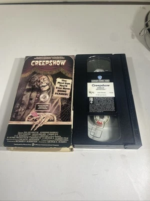 Creepshow VHS (1982, 1987) Warner Bros Laurel Horror Stephen King George Romero - Image 1 of 4