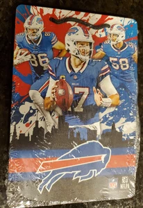 BUFFALO BILLS: JOSH ALLEN 8.25" x 5.5" X-Metal Aluminum Art Sign Kincaid Milano - Picture 1 of 2