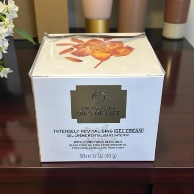 BODY SHOP МАСЛА ЖИЗНИ ИНТЕНСИВНО ОЖИВЛЯЮЩИЙ КРЕМ 1,7 УНЦИЙ 50 МЛ ЗАПЕЧАТАННАЯ КОРОБКА - Изображение 1 из 4