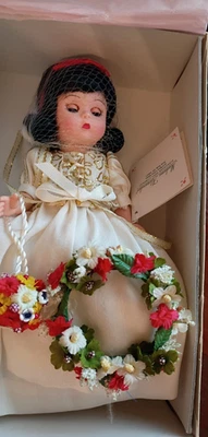 Muñeca de boda de 8" Madame Alexander Blancanieves #30460 - impecable con original Caja Foto 1 de 4