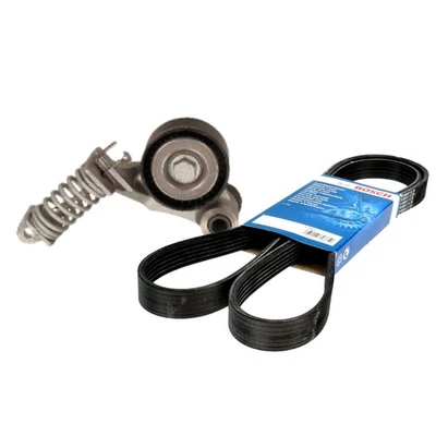 BOSCH 6PK1610 Keilrippenriemen + OE Riemenspanner für A8 D4 Q7 TOUAREG 4.2 TDI - Bild 1 von 4