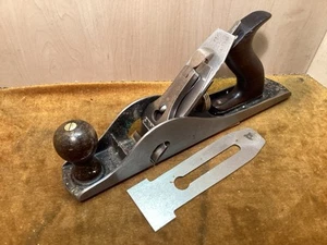 Stanley USA No. 10 Carriage Maker’s Rebate Plane Rosewood Handles 2 Irons Good. - Picture 1 of 18