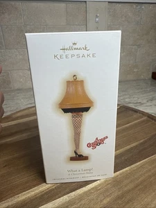 Hallmark A Christmas Story Bein Lampe in Box 2009 What a Lamp Ornament Filmkunst - Bild 1 von 13