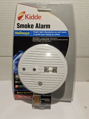 Nuevo sellado alarma de humo KIDDE pasillos modelo #0918K con 2 baterías Foto 1 de 3