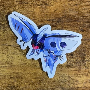 AMX-004 Qubeley (Haman Karn colors) 3" contour cut vinyl sticker - Picture 1 of 2