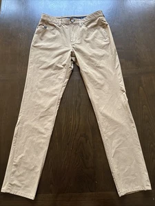 Vineyard Vines Men Pants 30x32 Khaki OTG On The Go 5 Pockets Golf Flex Casual - Picture 1 of 8