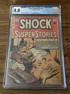 Shock SuspenStories #12 (1953) EC Comics Anti Drug Story "The Monkey" CGC 4.0 VG - Picture 1 of 6