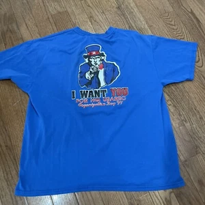 Vintage "I Want You for HQ USAREC" Organization Day T-Shirt 1997 US ARMY - Picture 1 of 6