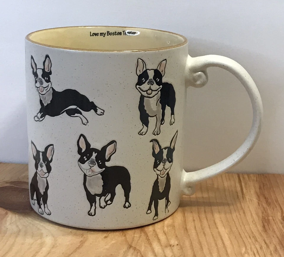 Love My Boston Terrier Dog Coffee Mug By Spectrum Designz 21 oz Love Lovers B46
