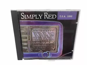 U.S.A. 1992 by Simply Red (Cd, 1994) LSCD 51558 Rare OOP Import Made In Italy - Imagen 1 de 8