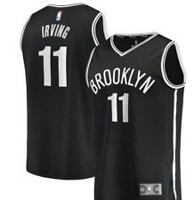 Men's Brooklyn Nets Kyrie Irving Fanatics Branded Black NBA Authentic Jersey