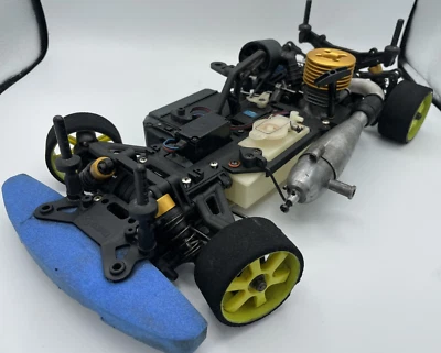 For parts Kyosho engine car V-One S 4WD chassis vintage rare - Image 1 of 4