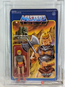 Battle Armor He-Man Super7 Action Figure AFA 95 Masters of the Universe MOTU - Picture 1 of 10
