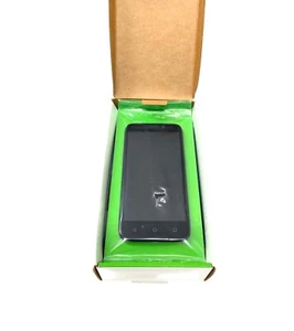 CRICKET WIRELESS ZTE OVERTURE 3 Z851M 16GB LOCKED USED BLACK COLOR - Afbeelding 1 van 2
