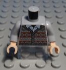 Lego Figur Zubehr Oberteil Torso new Grau mit Dekor aus Harry Potter