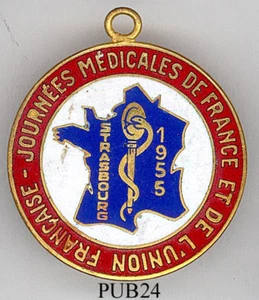 PUB24 - BROCHE PUBLICITAIRE - JOURNEES MEDICALES FRANCE ET UNION FRANCAISE - Imagen 1 de 1