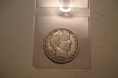 1914-S BARBER HALF Cover