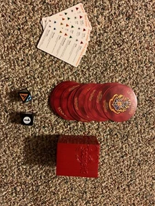 Harry Potter Scene It? 1st Edition Replacement Cards And Dice Card Holder - Picture 1 of 4