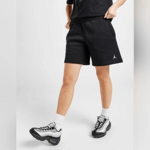 Nike Air Jordan Brooklyn Fleece Damen Shorts schwarz weiß Jumpman S DX0380-010 - Bild 1 von 8