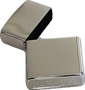 Original ZIPPO Feuerzeug Chrome brushed ohne Insert Chrom gebürstet