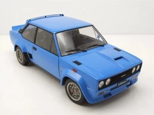 Fiat 131 Abarth Stradale 1980 Blu Blue Solido 1:18 1/18 - Foto 1 di 8