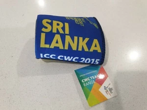 SRI LANKA Cricket World Cup STUBBY HOLDER Made in AU Beer Tin Bottle *S1B17i11* - Picture 1 of 12