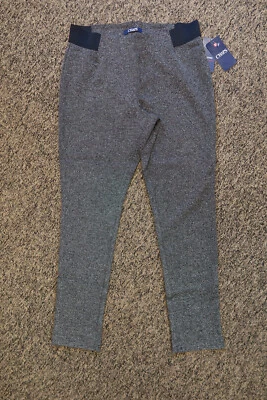 New Chaps Women's Super Stretch Leggings - LARGE - Gray - Image 1 of 3