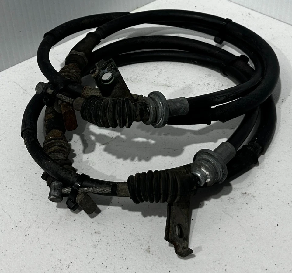 90-97 Mazda Miata MX5 OEM NB Cabos de Freio de Emergência Par de Cabos de Freio Eletrônico - Imagem 1 de 1