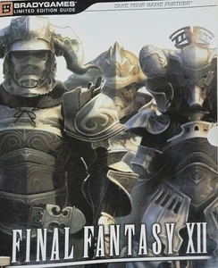 Final Fantasy XII Limited Ed Official Strategy Guide Art Collection Map Fold - Picture 1 of 9