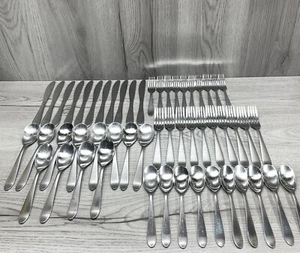 Vintage Cambridge Edelstahl Besteck Set 53 +-16 gute Form Gabel Messer Löffel - Bild 1 von 11