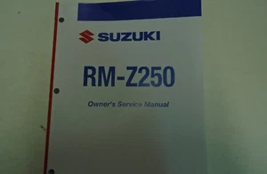 Manual De Servicio Y Reparación Suzuki RM-Z250 RMZ250 2019 2025 NUEVO - Imagen 1 de 1