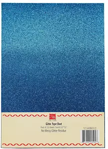 s Glitter Cardstock Paper,No-Shed Shimmer Glitter Paper,10 Sheets, DIY Party Dec - Picture 1 of 8