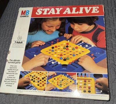 Vintage 1972 MB Games Stay Alive Board Game (See Description) - Image 1 of 4