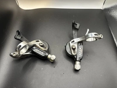 Leva cambio Shimano XTR retrò mountain bike 3x9 - Immagine 1 di 4