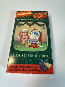 VHS Ren & Stimpy Show - Have Yourself a Stinky Little Christmas Rare Tape Tested - Bild 1 von 4