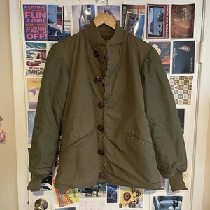 WW2 WWII US Army M-43 PILE Fur Liner M43 Field Jacket 34R Alpaca 1943 - Picture 1 of 6