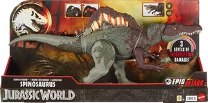 New JURASSIC WORLD Epic Attack Intensifying Damage 22in Spinosaurus Figure Toy - Picture 1 of 9