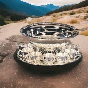 Royal Limited SilverPlated 13 Piece Punch Bowl Set New Limited Edition - Picture 1 of 5