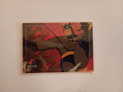 BATMAN THE ANIMATED SERIES PROMO CARD 1992 TOPPS DC Comics - Image 1 of 2