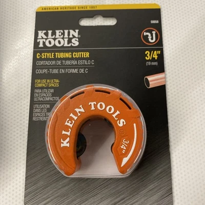 Klein Tools (50056) 3/4-Inch C-Style Copper Tubing Cutter     SAME DAY SHIPPING! - Image 1 of 3